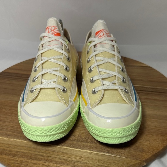 PIGALLE x Converse Chuck 70 Ox Barley Volt Low Top Sneakers Women's size 10 - Picture 2 of 12